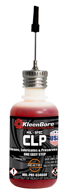 KleenBore KBMSCLP1 Mil-Spec CLP  1 oz. Needle Oiler                                                                                                                                                     