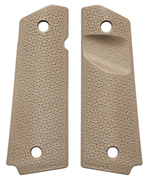 Magpul MAG544-FDE MOE Grip Panels Aggressive TSP Texture Flat Dark Earth Polymer for 1911 (Full Size)                                                                                                   