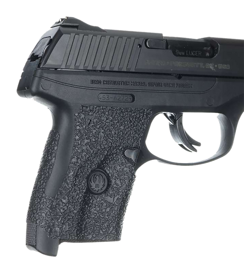 Talon Grips 508R Adhesive Grip  Textured Black Rubber for Ruger LC9s, EC9s                                                                                                                              