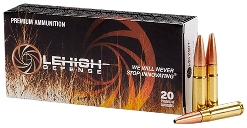 Lehigh Defense Controlled Chaos 300 Blackout 115gr Ammo 20rd Box