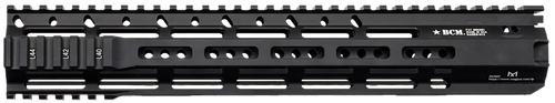 BCM RAIDERM13556BLK RAIDER-M13 Rail  Black Anodized 13.00" M-LOK Free-Floating Style Made of Aluminum for AR-Platform                                                                                   