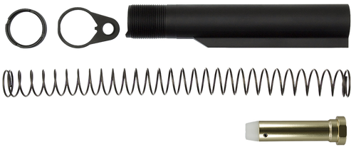 CMC Triggers 81626 Carbine Buffer Tube Kit Mil-Spec 6 Position AR-15 Black Anodized 7075-T6 Aluminum                                                                                                    