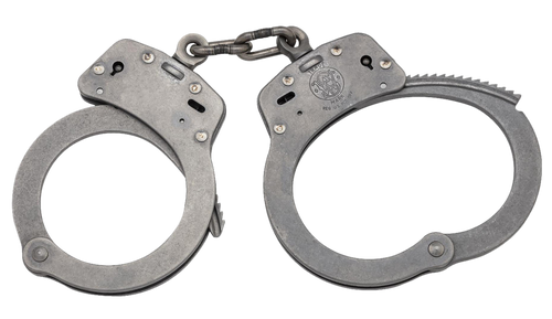 Smith & Wesson Model 103 Slot Lock Stainless Steel Handcuffs