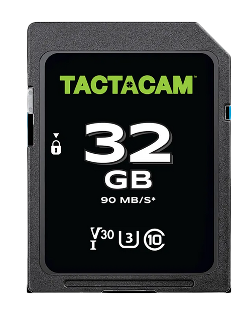 Tactacam Reveal FS 32GB SD Card - High-Speed Trail Camera Storage