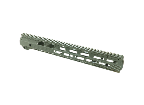 Timber Creek Outdoors G10HGBL Greyman  Aluminum 10" M-LOK Handguard for AR-15                                                                                                                           
