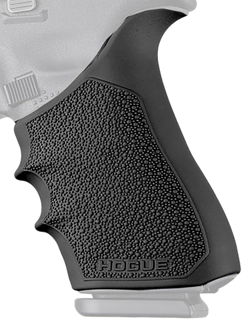 Hogue 17020 Grip Sleeve Handall Beavertail Black Rubber                                                                                                                                                 