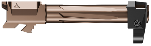 Radian Weapons R0832 Ramjet + Afterburner Combo  9mm Fits Glock19 Gen5 Bronze Stainless Steel                                                                                                           