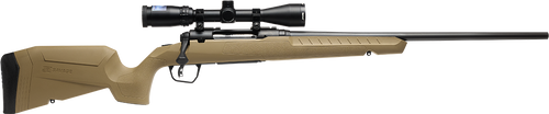Savage Arms 32162 Axis 2 XP Combo 243 Win 4+1 22" Black Sporter Barrel, Black Drilled & Tapped Steel Receiver, Fixed Flat Dark Earth Synthetic Stock, Right Hand, Boresighted 3-9x40                    