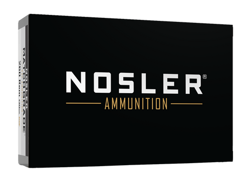 Nosler Match Grade RDF 260 Remington 130gr HPBT Ammunition 20rd