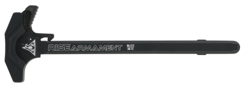 Rise Armament RA212 Extended Charging Handle  AR-15 Black 7075 Aluminum                                                                                                                                 