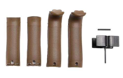 Glock 30867  Backstrap/Beavertail Set Compatible w/ Glock 17/22/34/35 Dark Earth Polymer                                                                                                                