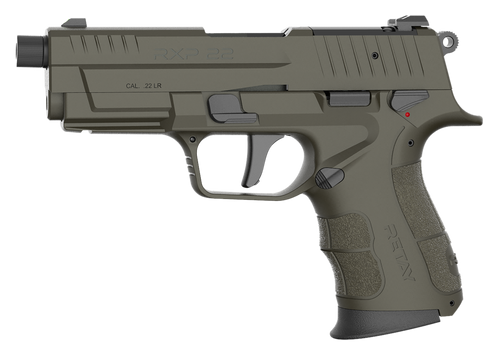 Retay USA RXP 22LR Pistol 4" Threaded Barrel OD Green 10+1