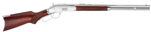 Taylors & Company 550232 1873  45 Colt (LC) Caliber with 10+1 Capacity, 20" Barrel, Silver Metal Finish & Walnut Fixed Pistol Grip Stock Right Hand (Full Size)                                         