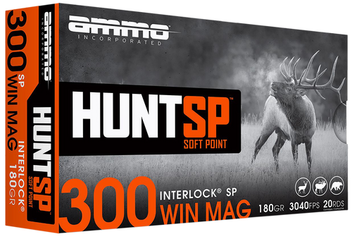 Ammo Inc 300 Win Mag 180gr Soft Point Hunt Ammo - 20 Rounds