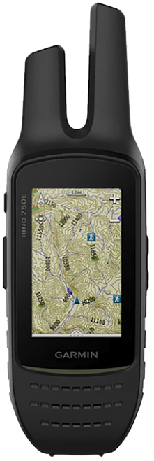 Garmin 0100195830 Rino 750t Communication/SOS/Maps 4.50GB Memory Black 3" Transflective Color TFT Display                                                                                               