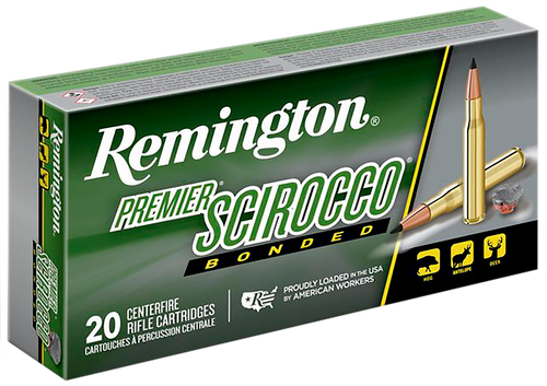 Remington Premier Scirocco Bonded 300 Win Mag 180gr Ammo - 20rd Box