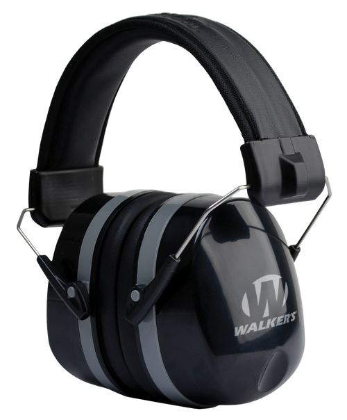 Walker's GWPEXFM5 Premium Passive Ear Muffs 32dB NRR Black