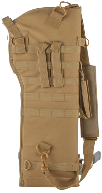 NcStar CVRSCB2919T VISM Scabbard w/ Tan Finish MOLLE Webbing D-Ring & Grommet for Drainage for Rifle/Carbine                                                                                            