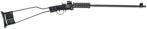 Chiappa Firearms 500092 Little Badger  Full Size 22 LR, 1 Shot 16.50" Black Cerakote Steel Barrel, Black Cerakote Quad Picatinny Receiver, Black Cerakote Wire Frame Stock, Right Hand                  