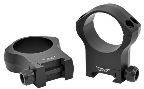 Warne 7224M Scope Rings Mountain Tech Matte Black 34mm Ultra High 0 MOA                                                                                                                                 