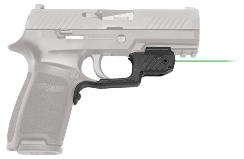 Crimson Trace 0177801 LG-420G Green Laserguard  Black Sig Sauer P320/M17/M18                                                                                                                            