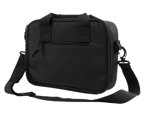 NcStar VISM CPDX2971B Double Pistol Range Bag - Black
