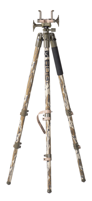 Bog-Pod 1164398 DeathGrip  Tripod Mossy Oak Bottomland Aluminum 7"-59"                                                                                                                                  