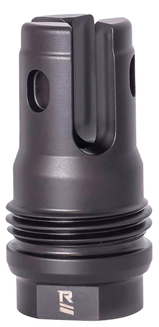 Rugged Suppressor FH015 R3 Flash Mitigation System Black with 3/4"-24 tpi Threads & 2.13" OAL for 7.62mm SR25                                                                                           