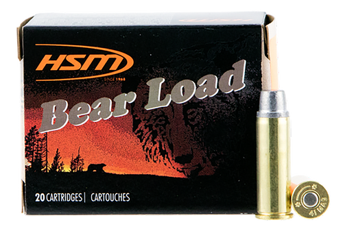HSM 414N Bear Load 41 Rem Mag 230gr Semi Wadcutter Ammo 50rd
