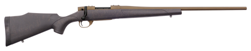 Weatherby VWB270NR4T Vanguard Weatherguard 270 Win 5+1 24" Barrel, Burnt Bronze Cerakote Metal Finish, Bronze Webbed Black Fixed Monte Carlo Stock                                                      