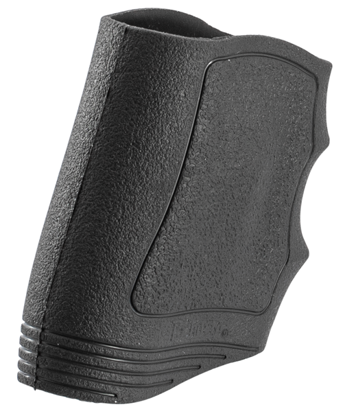Pachmayr 05125 Gripper  made of Rubber with Black Finish, Finger Grooves & Slip-On Design for Universal Handgun                                                                                         