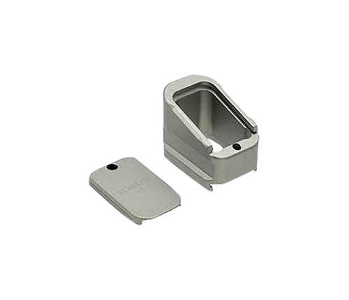 Shield Arms ECHME5GREY Magazine Extension  Fits Springfield Echelon 5rd Grey Anodized Aluminum                                                                                                          
