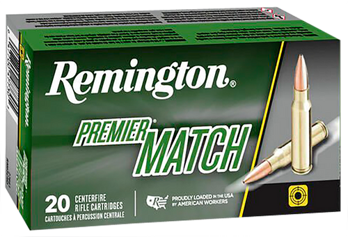 Remington Ammunition 21503 Premier Match 300Blackout 125gr Sierra MatchKing Open Tip Match 20 Per Box/10 Case                                                                                           