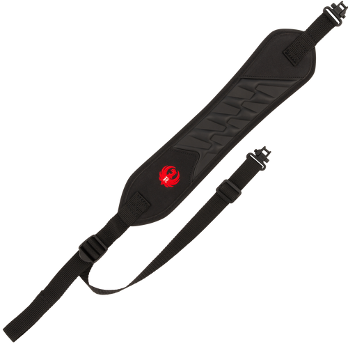 Ruger 27830 Summit Ultralite Molded Sling Adjustable Black Neoprene, Foam Padded, Swivel Hardware 3.75"x20.25"                                                                                          