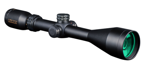 Konus 7294 KonusPro Hunting Matte Black 3-9x50mm 1" Tube Dual Illuminated (Blue/Red) Engraved 30/30 Floating Cross Reticle                                                                              