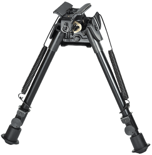 Champion Targets 40635 Pivot Bipod 6-9" W/Cant & Traverse Black Metal                                                                                                                                   