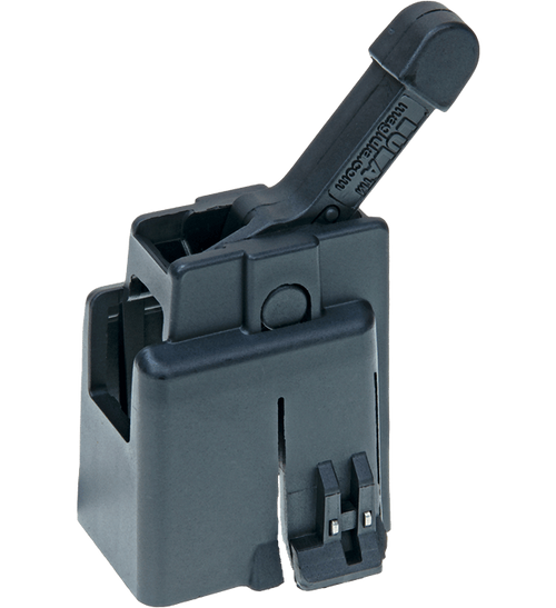 Maglula LU14B LULA Loader & Unloader Made of Polymer with Black Finish for 9mm Luger MP5 SMG                                                                                                            