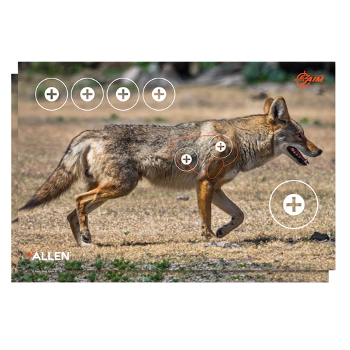 EZ-Aim 15284 Coyote Target 23x35 Multi-Color Paper Hanging Targets