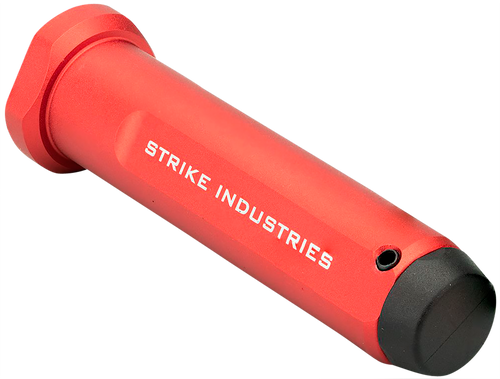 Strike Industries ARBHMILRED Buffer Housing AR Mil-Spec Red Anodized Aluminum for Mil-Spec Buffers                                                                                                      