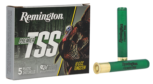 Remington Ammunition 28069 Premier TSS Turkey 410 Gauge 3" 13/16 oz Tungsten 9 Shot 5 Per Box/ 10 Cs                                                                                                    