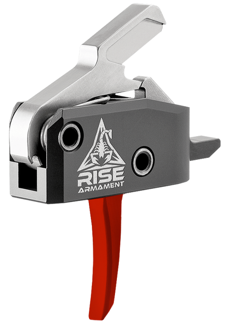 Rise Armament RA-434 Single Stage Trigger Black/Red/Silver