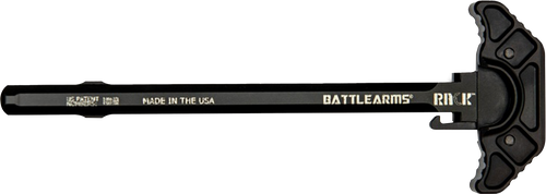 Battle Arms Development BAD-RACK-15-C Rack15 MOD C Charging Handle AR-15 Black Ambidextrous Hand                                                                                                        