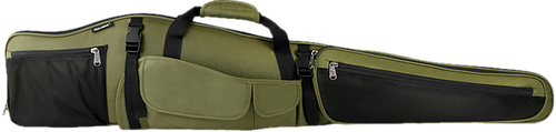 Bulldog BD350 Hunter 48" Rifle Case Black/Green Poly Oxford