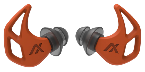 Axil X20 Electronic Earplugs 24dB NRR Blaze Red Hearing Protection