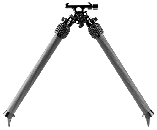 Mdt Sporting Goods Inc 114700BLK Mountain Bipod 2.70-15.80" High Black Carbon Fiber/Aluminum                                                                                                            
