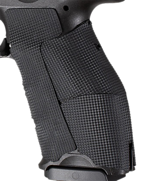 Hogue 17958 Wrapter  Size Black Block Texture Rubber Fits H&K VP9/VP40                                                                                                                                  