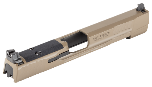 S&W 14569 SLIDE ASSY M&P9 M2.0 4.95IN OR FDE                                                                                                                                                            