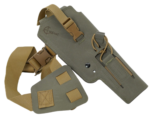 Cole-Tac VW214 Varmint Wrangler Pistol Holder - Ranger Green LH