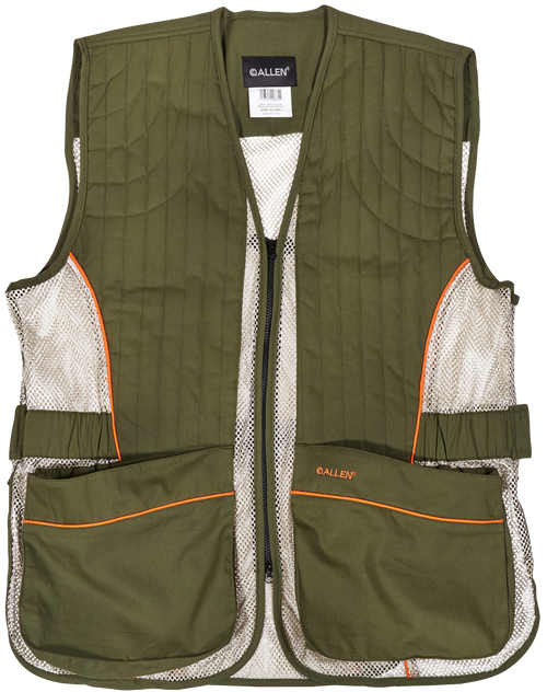 Allen 22612 Ace Shooting Vest XL/XXL Olive/Tan                                                                                                                                                          