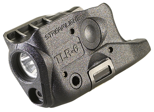 Streamlight 69272 TLR-6 Gun Light  Black 100 Lumens White LED/Red Laser Glock 26/27/33                                                                                                                  